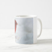 Tasse de cardinal de neige (Devant droit)