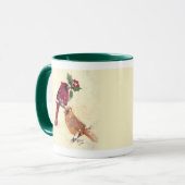 Tasse de cardinaux de Noël (Devant gauche)