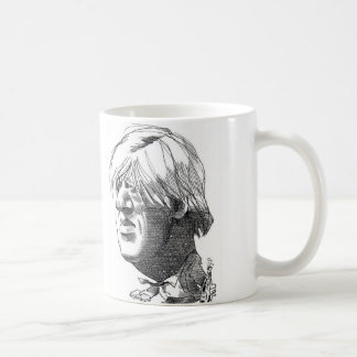 Tasse de caricature de Boris Johnson