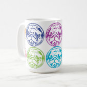 TASSE DE CARLIN (Devant gauche)