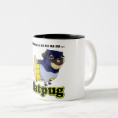 Tasse de carlin de batte (Devant droit)