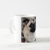 Tasse de carlin de Quinnie (Devant gauche)