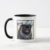 Tasse de carlin noir (Gauche)