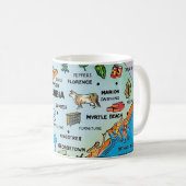 Tasse de Caroline du Sud - Columbia (Devant droit)