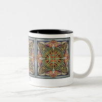 Tasse de carrés d'Eagle de Celtic