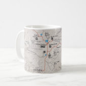 Tasse de carte d'arbre de Joshua (Devant gauche)