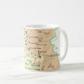 Tasse de carte de canyon de Bryce (Devant droit)