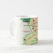 Tasse de carte de canyon de Bryce (Devant gauche)