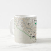 Tasse de carte de canyon grand (Devant gauche)