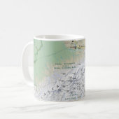 Tasse de carte de Denali (Alaska) (Devant gauche)