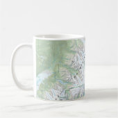 Tasse de carte de fjords de Kenai (Gauche)