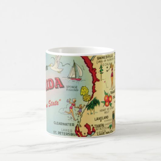 Tasse de carte de Floride centrale (Centre)