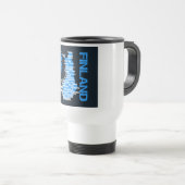 Tasse de CARTE de la FINLANDE - choisissez le (Devant droit)