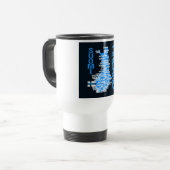 Tasse de CARTE de la FINLANDE - choisissez le (Devant gauche)