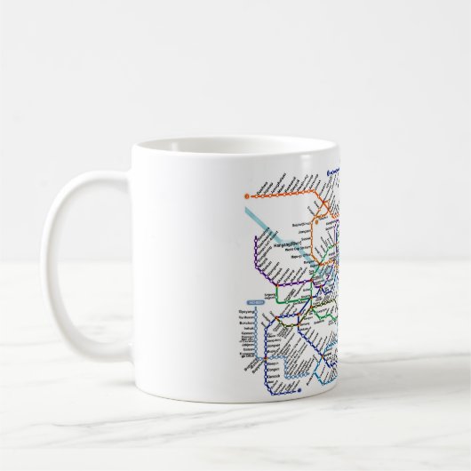 Tasse de carte de métro de Séoul (Gauche)