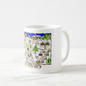 Tasse de carte de Pôle Nord (Devant droit)