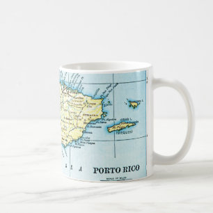 Tasse de carte de Porto Rico