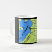 Tasse de carte de Reyesville (Devant gauche)