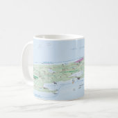 Tasse de carte de Royale d'île (Michigan) (Devant gauche)
