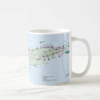 Tasse de carte de Royale d'île (Michigan)