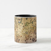 Tasse de carte d'exploration du Portugal (Centre)