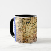 Tasse de carte d'exploration du Portugal (Devant gauche)