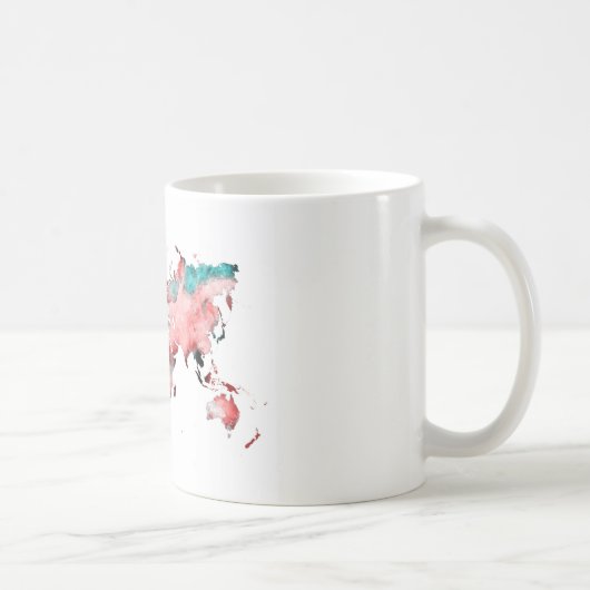 tasse de carte du monde (Droite)