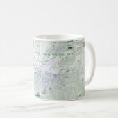 Tasse de carte du mont Rainier (Devant droit)