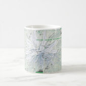 Tasse de carte du mont Rainier (Centre)