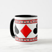 Tasse de cartes de jeu (Devant gauche)