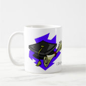 Tasse de casquette et de diplôme (Gauche)