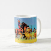 Tasse de cavaliers du Montana (Devant droit)