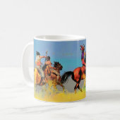 Tasse de cavaliers du Montana (Devant gauche)