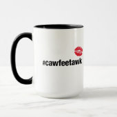 Tasse de #cawfeetawk (grande) (Gauche)