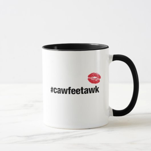 Tasse de #cawfeetawk (petite) (Droite)