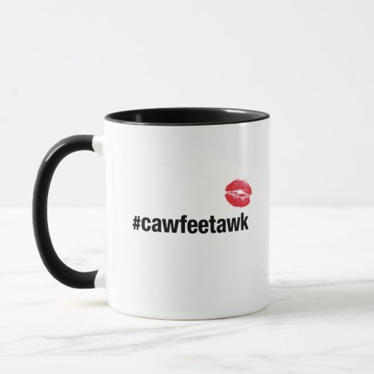 Tasse de #cawfeetawk (petite) (Gauche)