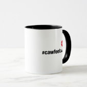 Tasse de #cawfeetawk (petite) (Devant droit)