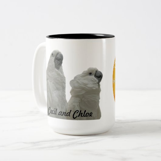 Tasse de Cecil et de Chloe (Devant gauche)