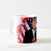 Tasse de célébration de Donald Trump (Devant gauche)