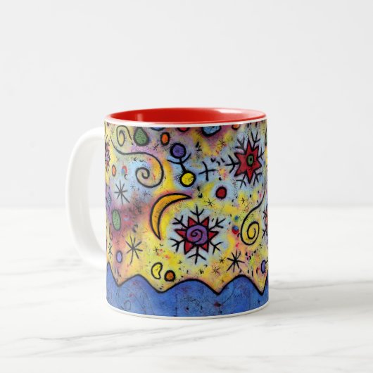 Tasse de célébration de flocon de neige (Devant gauche)