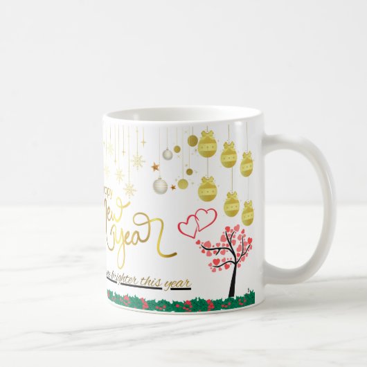 Tasse de célébration de la nouvelle année (Droite)
