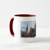 Tasse de centre de la ville de Riga (Devant gauche)
