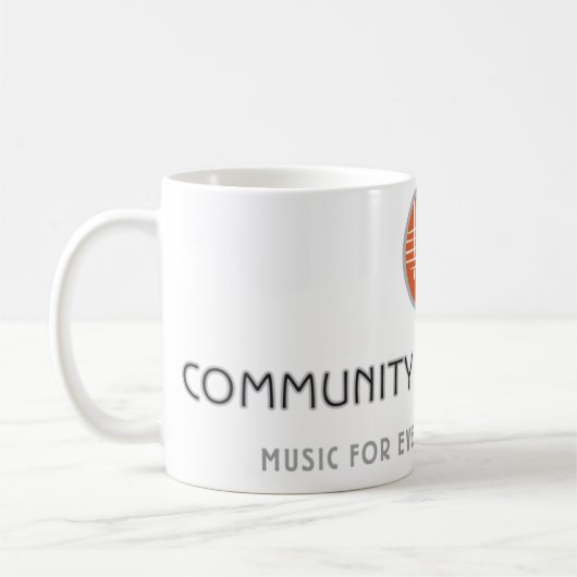 Tasse de centre de musique de la Communauté (Gauche)