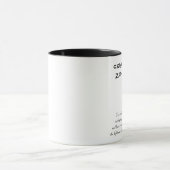 Tasse de centre de zen de Cedar Rapids avec la (Centre)