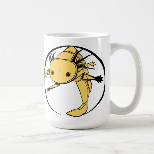 Tasse de cercle d'Axolotl (or) (Droite)