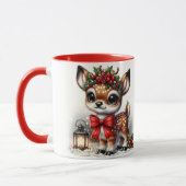 Tasse de cerf de Noël (Gauche)