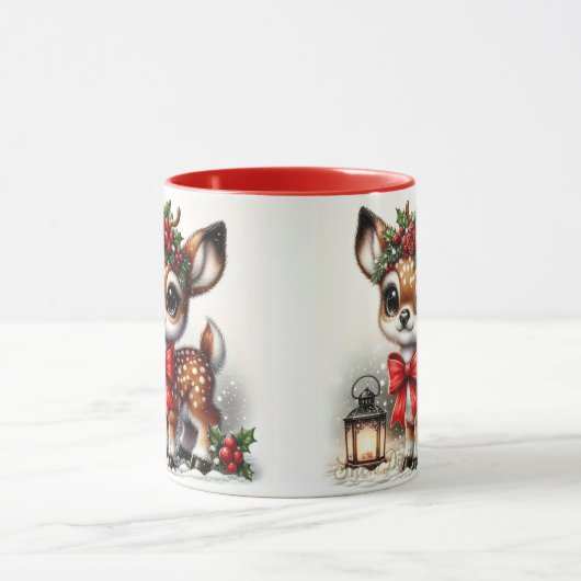 Tasse de cerf de Noël (Centre)