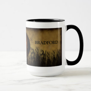 Tasse de cerfs communs - coucher du soleil -