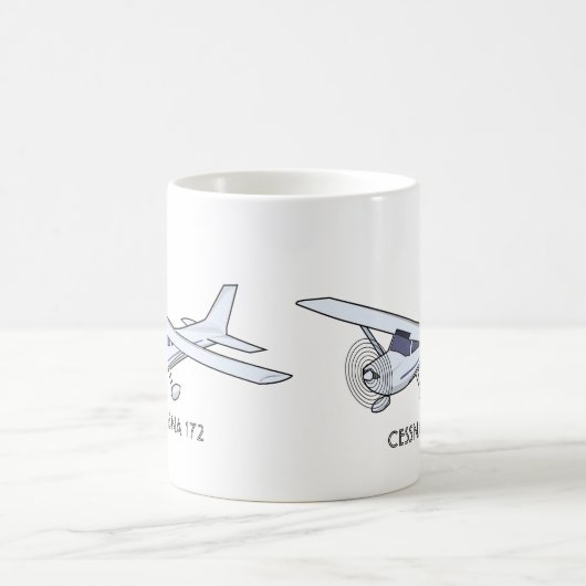 Tasse de Cessna 172 (Centre)