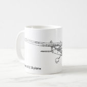 Tasse de Cessna 182 Skylane (Devant gauche)